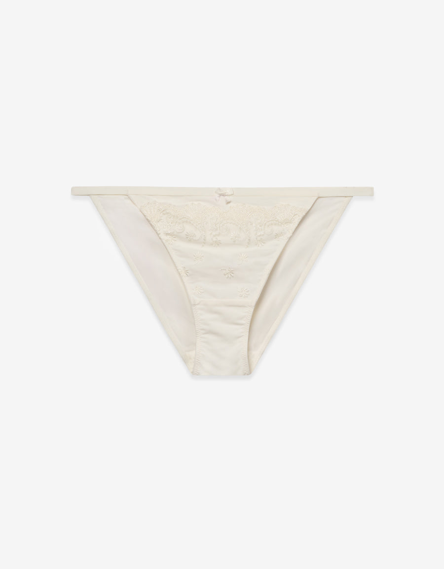 Tanga Panty in White