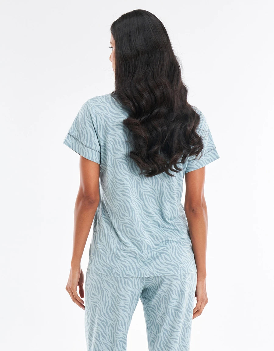 Leopard Print Pajama Set