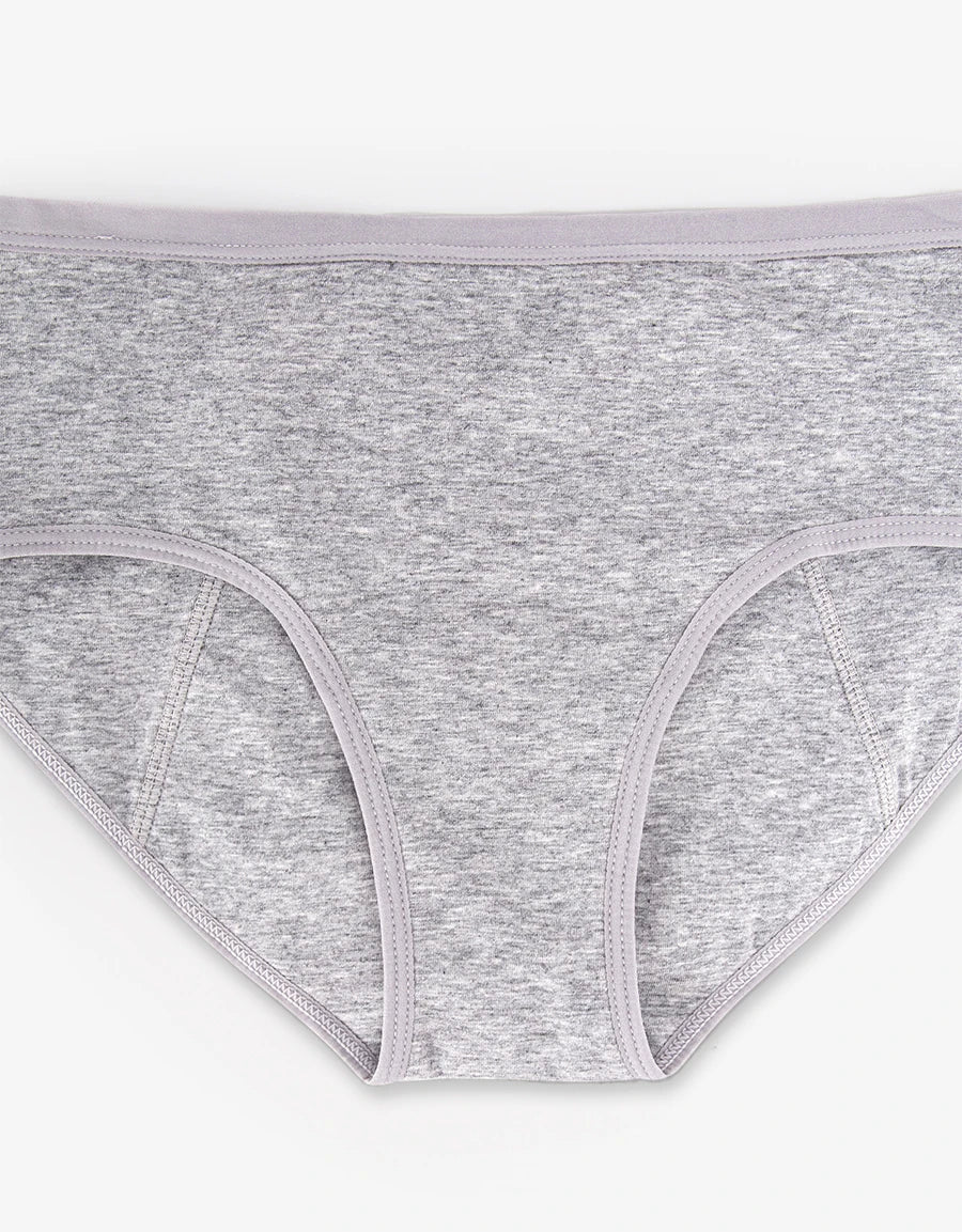 3-Pack Cotton Period Hipster Panties