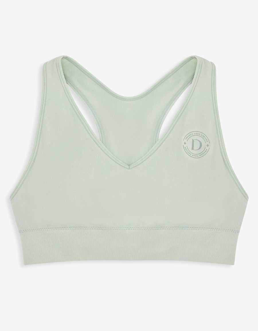 Seamless Microfiber Crop Top