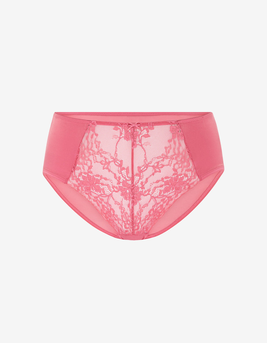 Satin Lace Boxer Panty