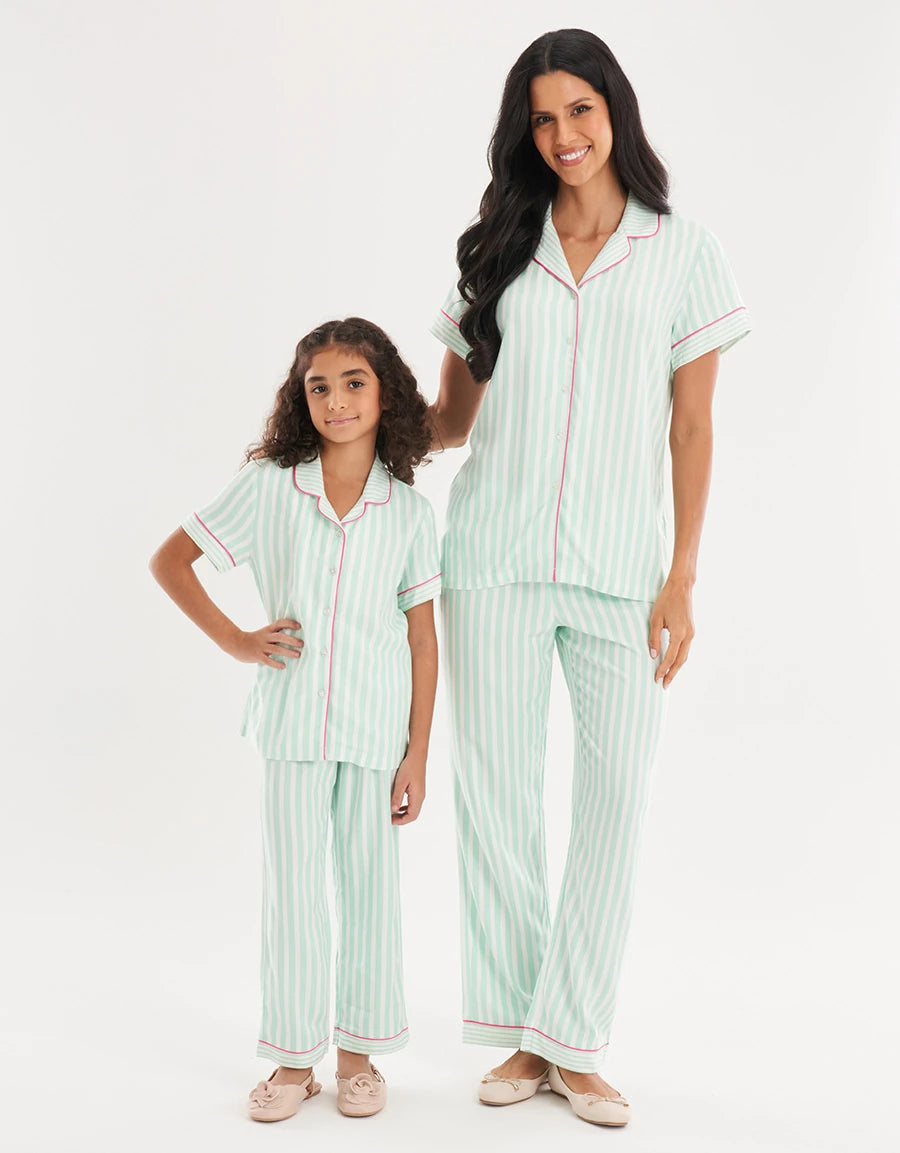 Striped Pajama Set