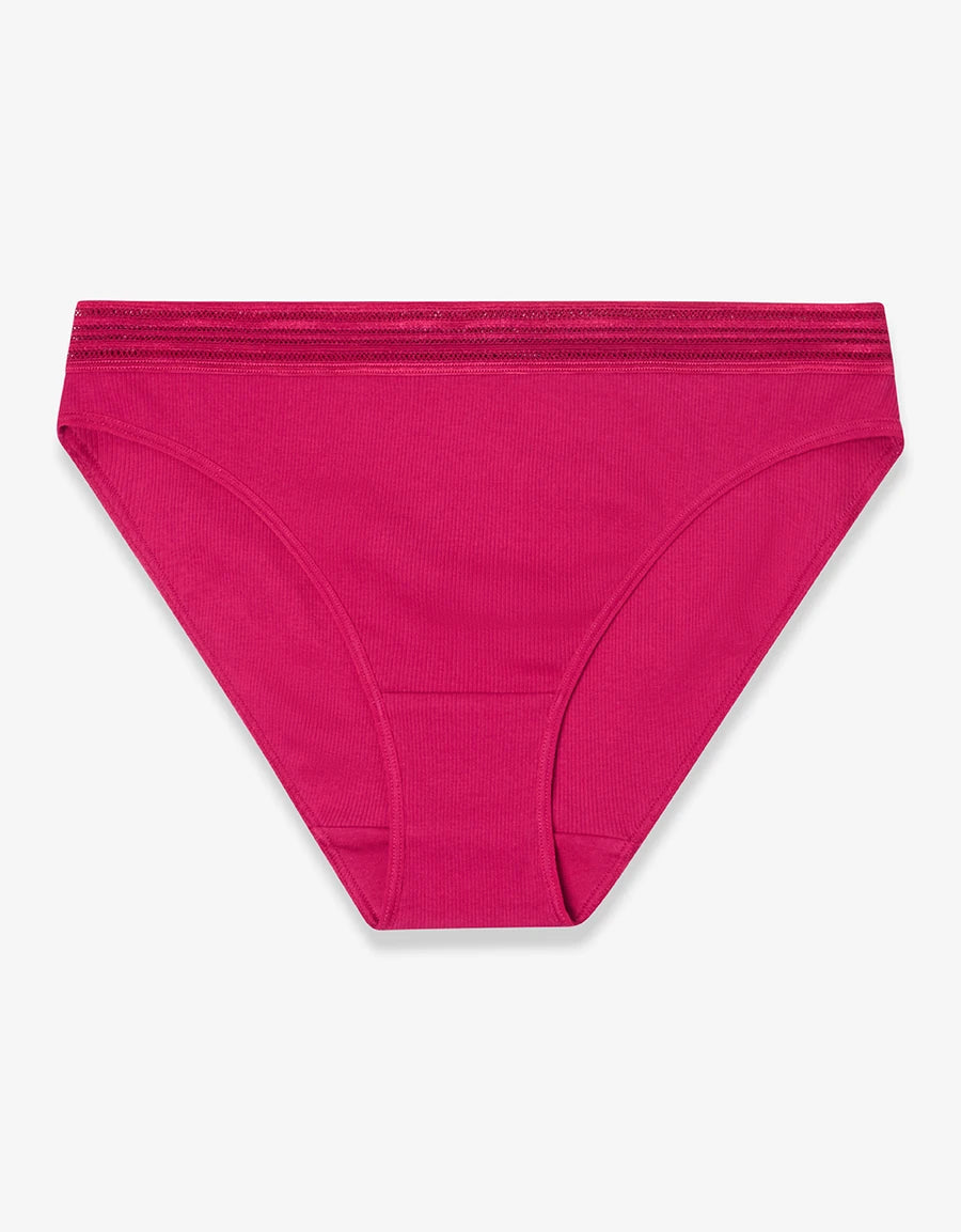7-Pack Ribbed Bikini Panties