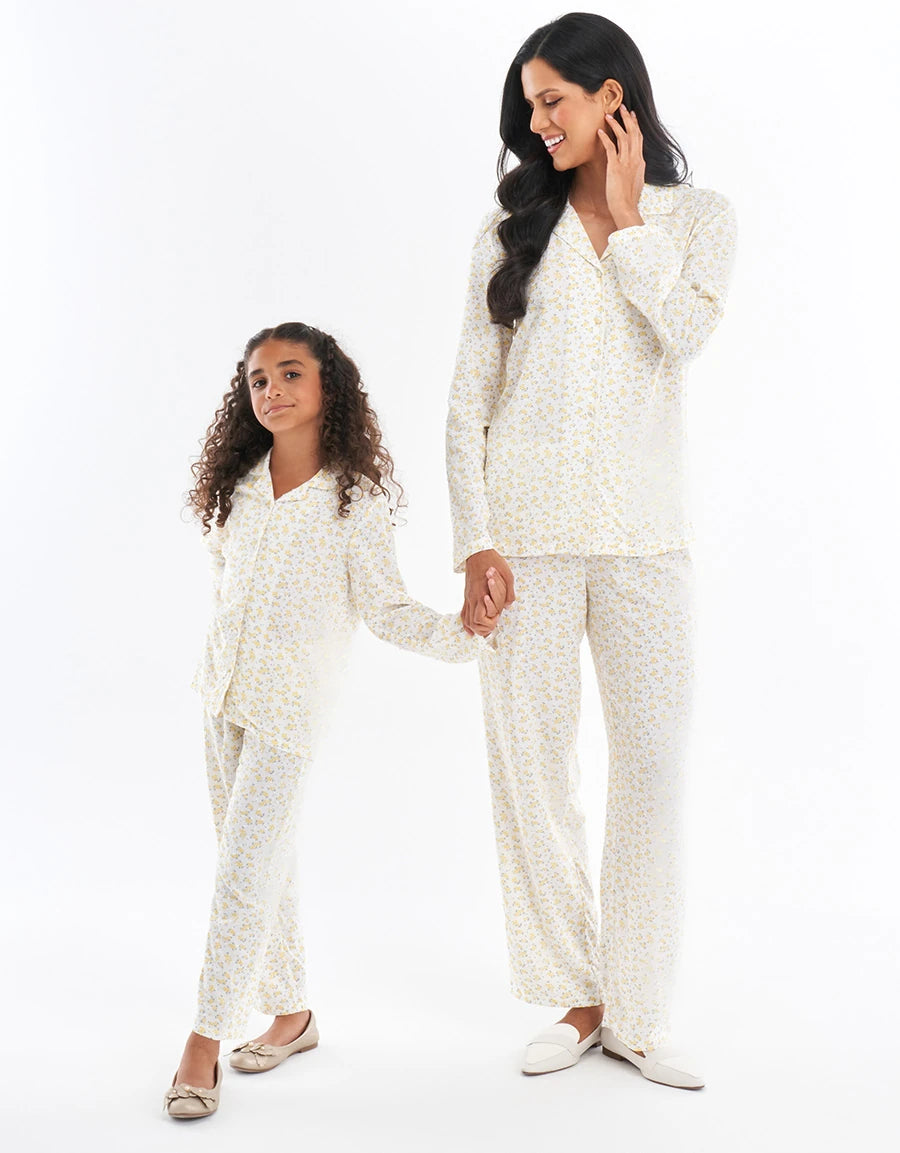 Floral Print Pajama Set