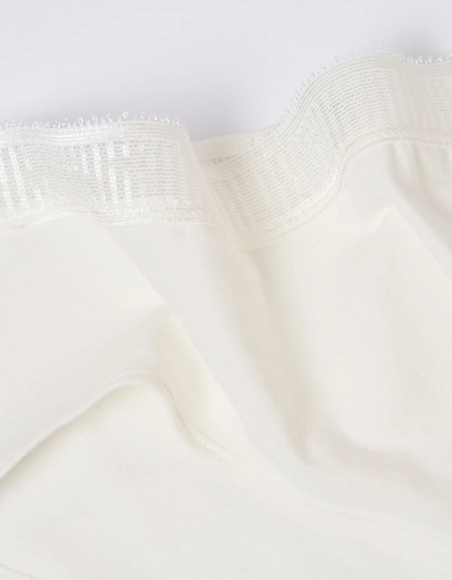 Lace-Trim Cotton Hipster Panty