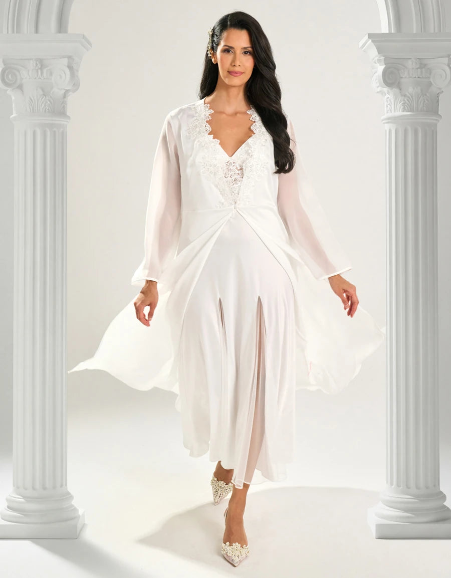 7-Piece Satin Bridal Set