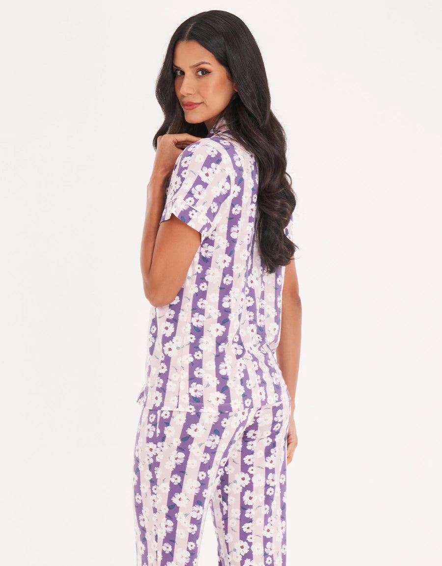 Floral Print Pajama Set