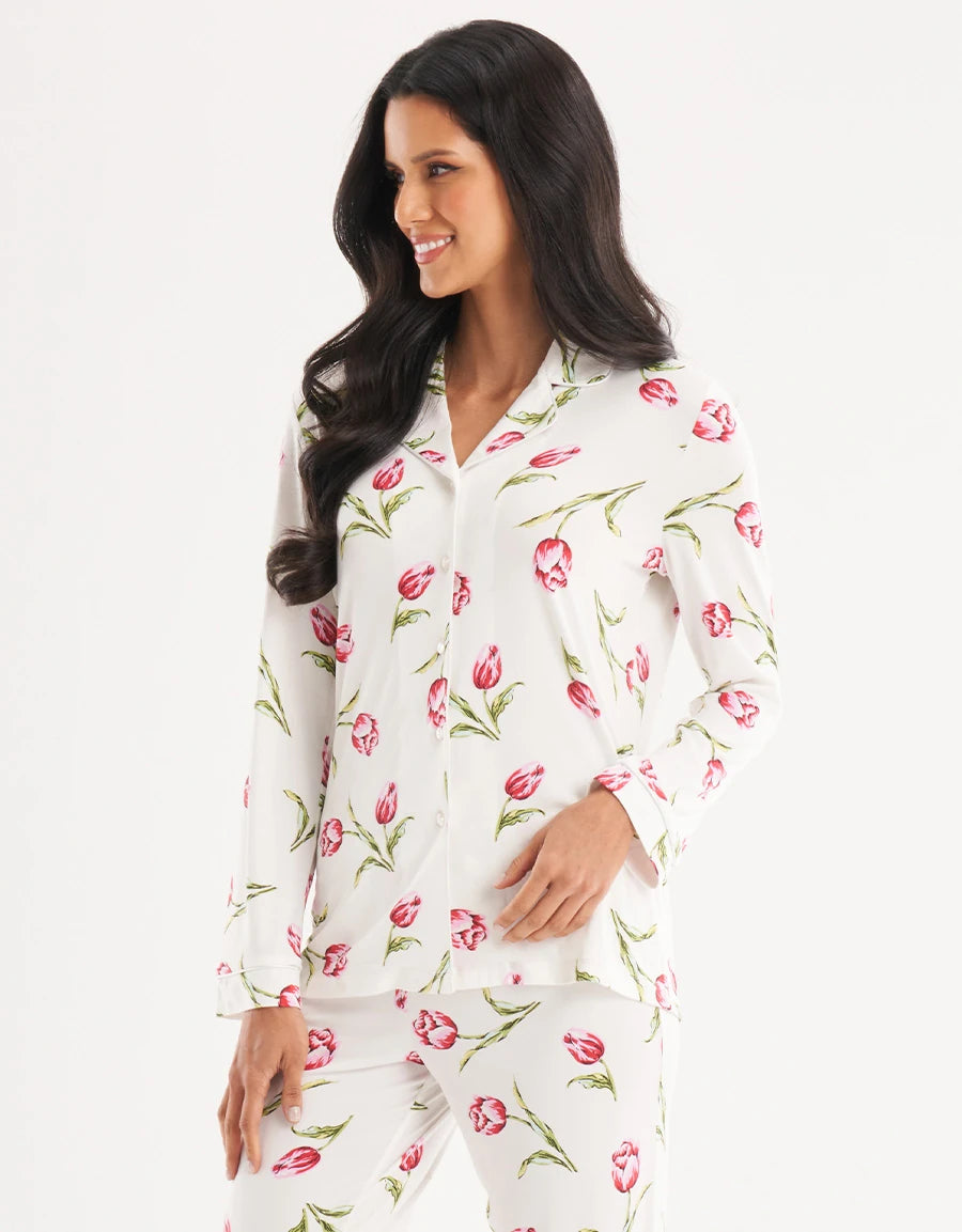 Floral Print Pajama Set