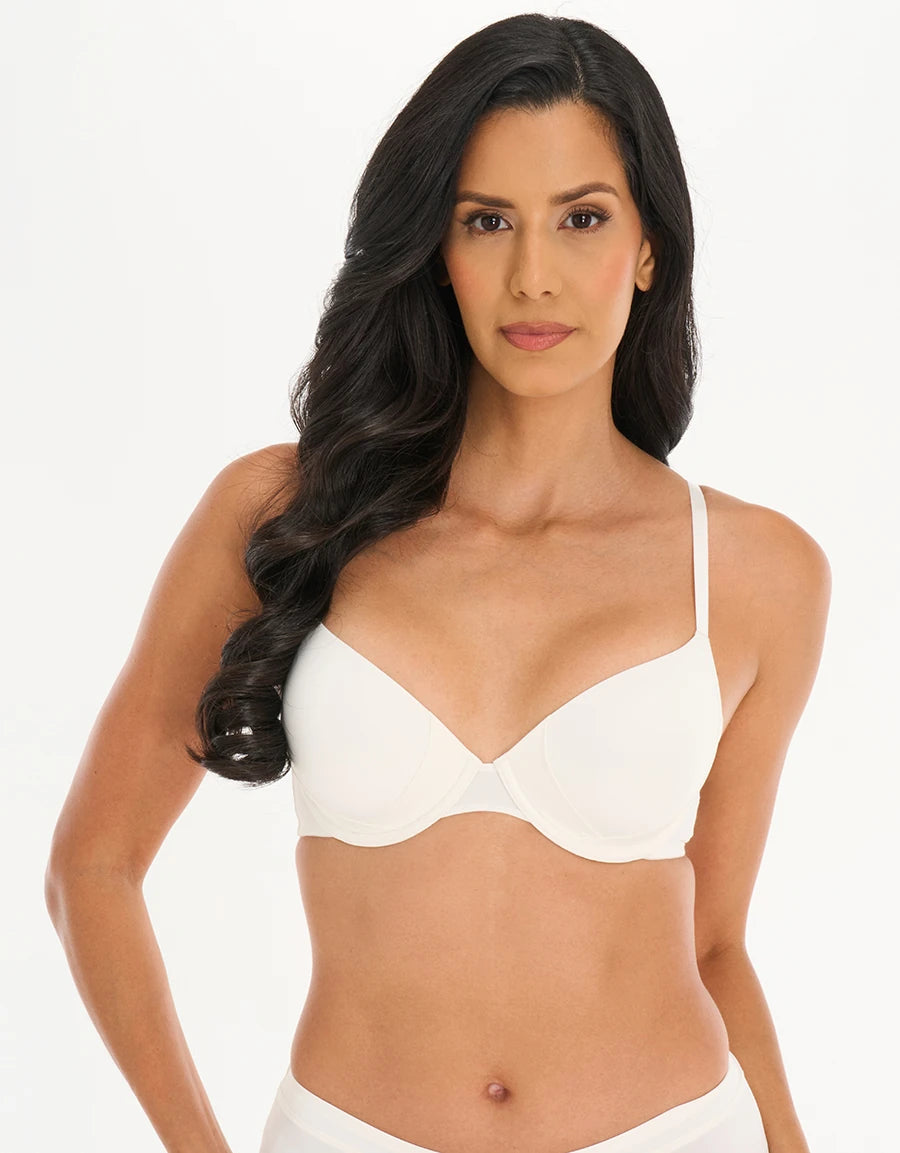 Smooth Microfiber Padded Plunge Bra