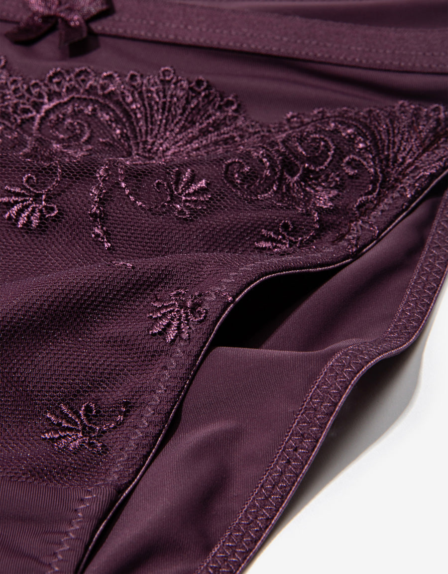 Tanga Panty in Dusky Purple