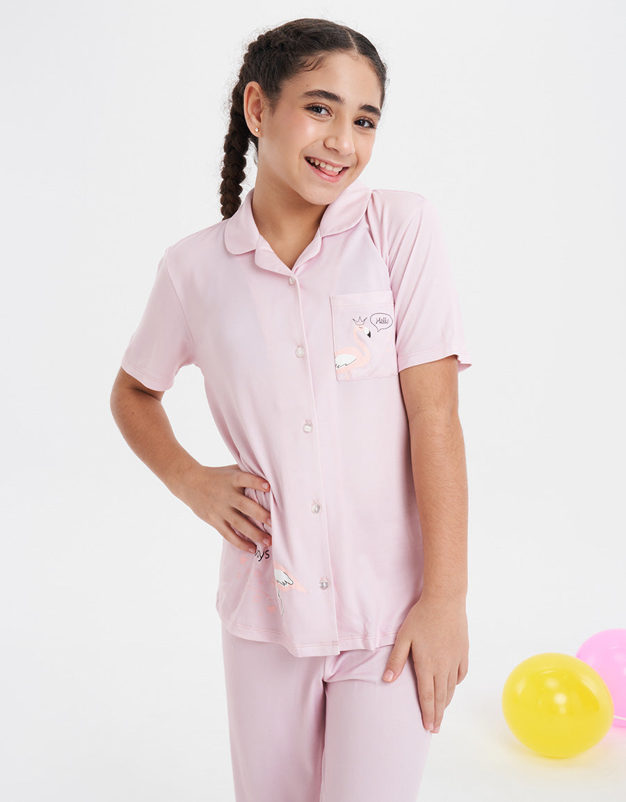 Pink Pajama Set