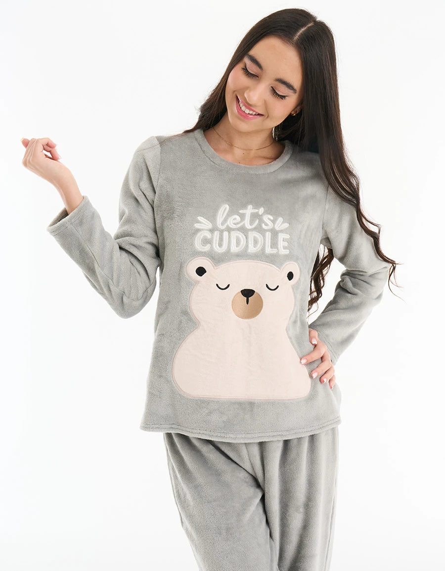 Fleece Pajama Set