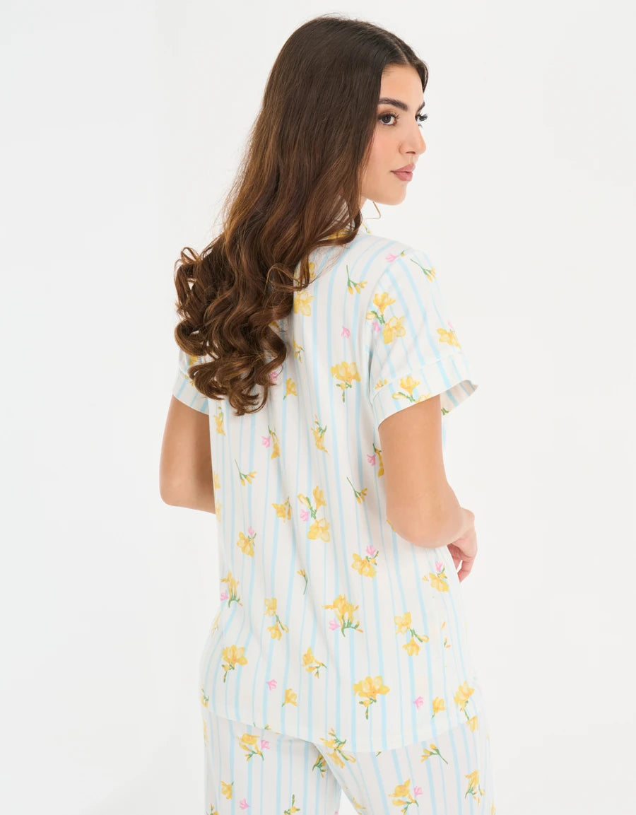 Floral Print Pajama Set