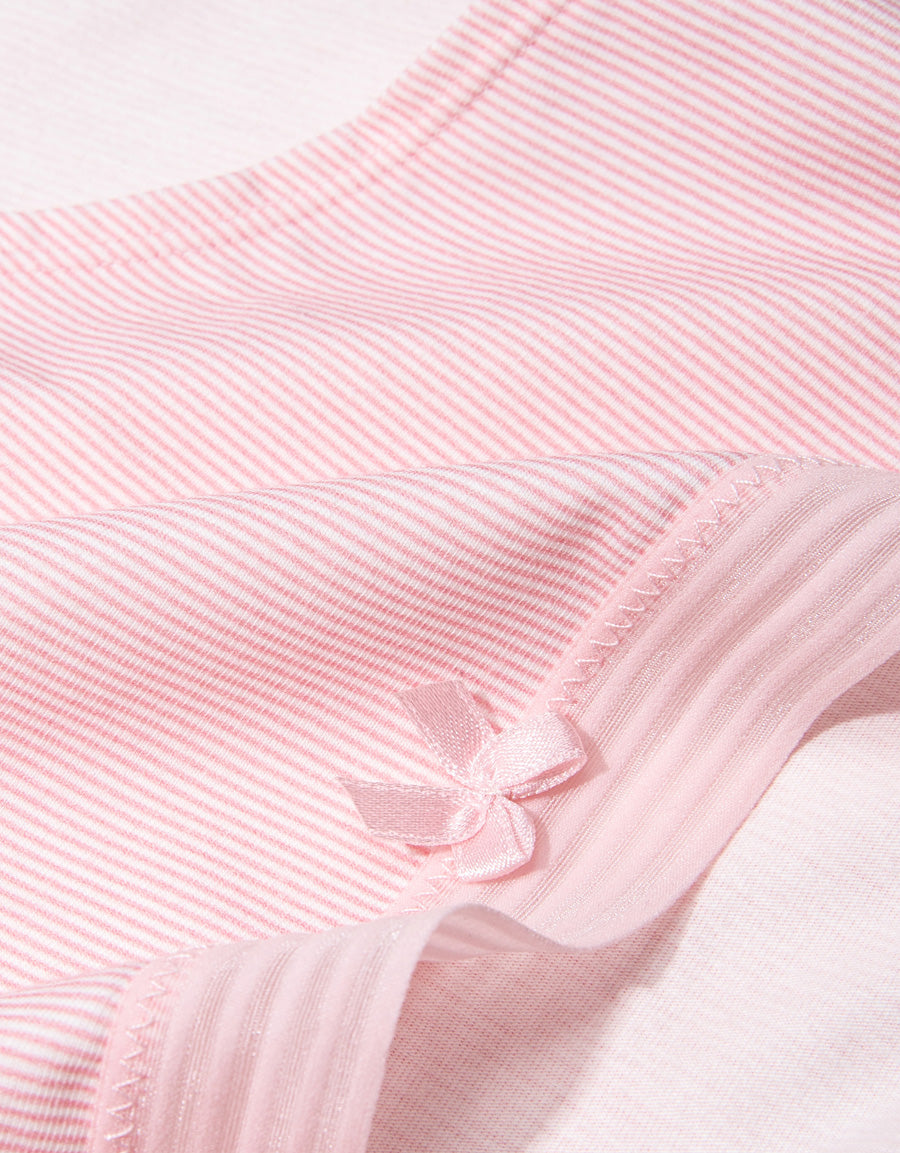 Cotton Boxer Panty in Light Pink