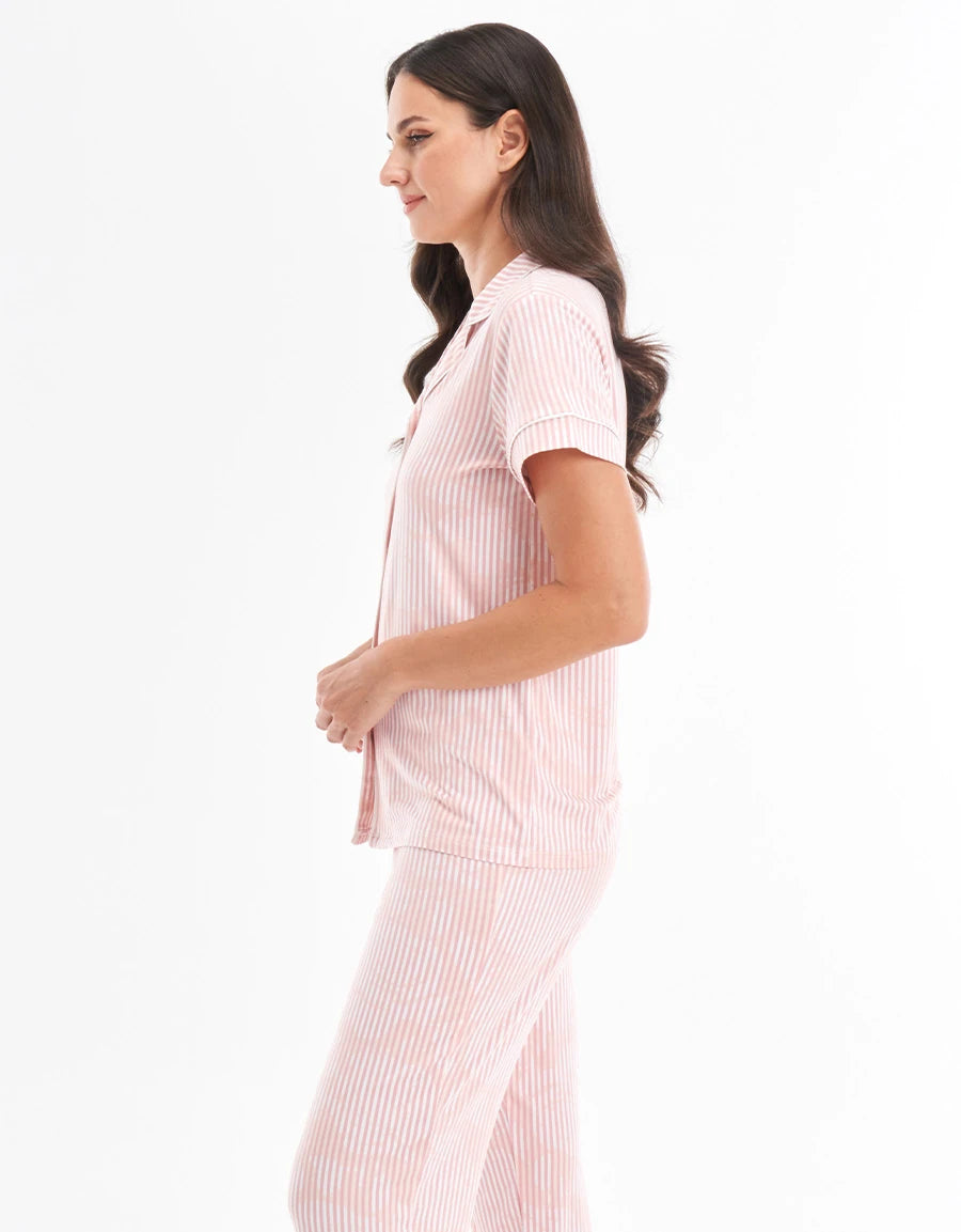 Striped Pajama Set
