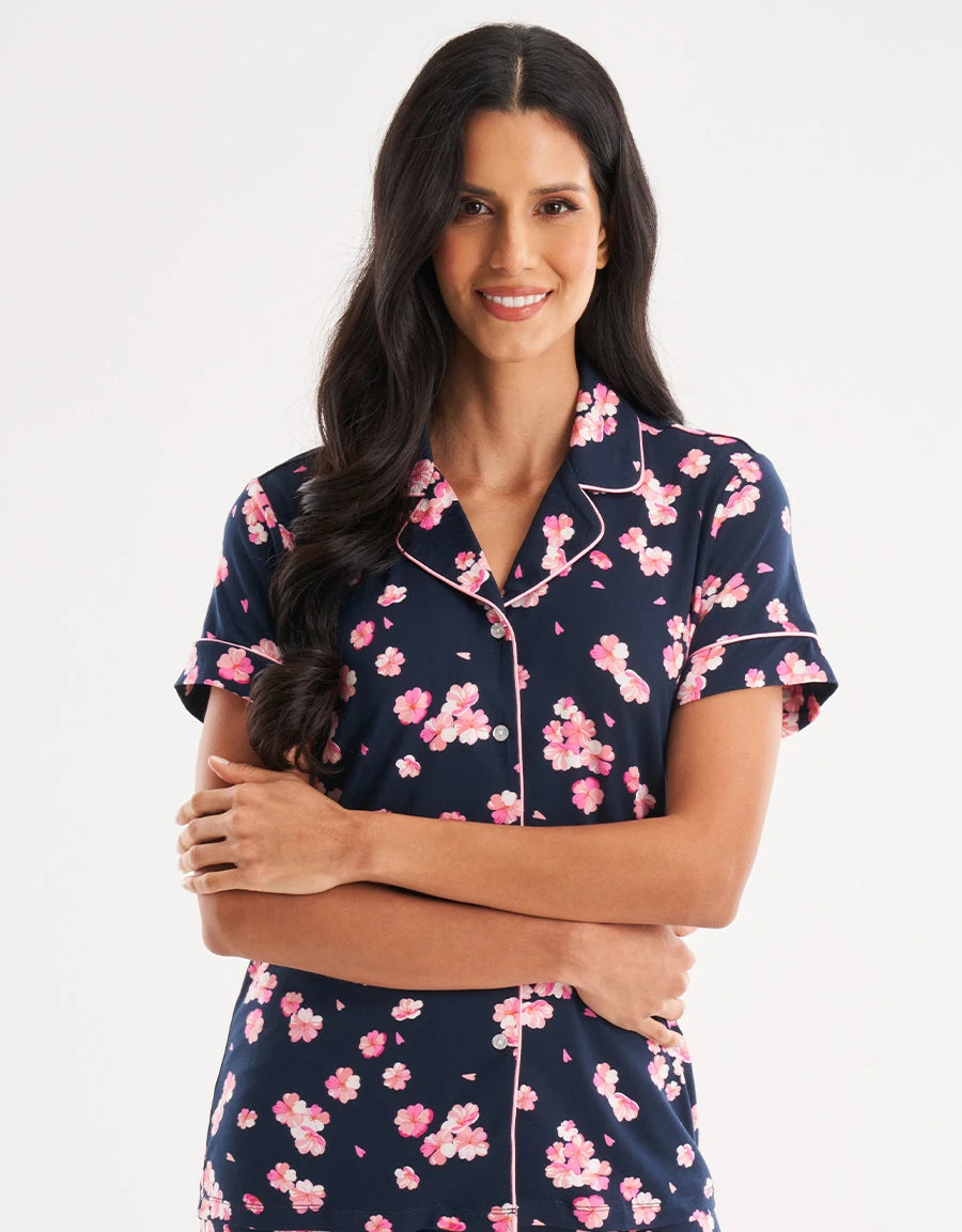 Floral Print Pajama Set
