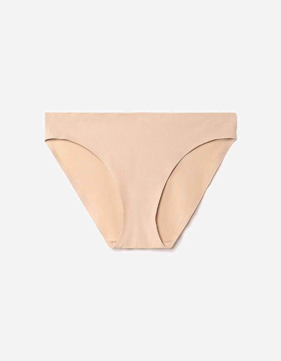 Microfiber Rib Bikini Panty