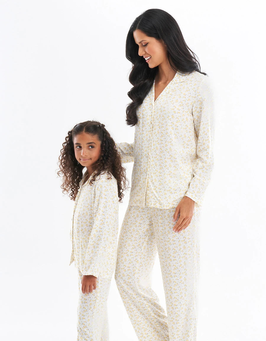 Floral Print Pajama Set
