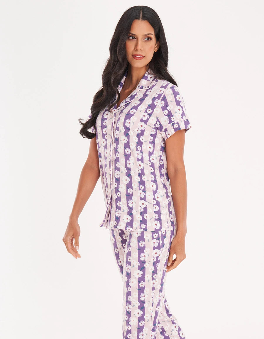 Floral Print Pajama Set