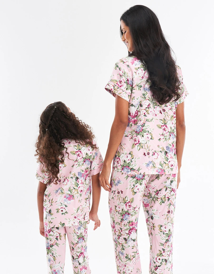 Floral Print Pajama Set