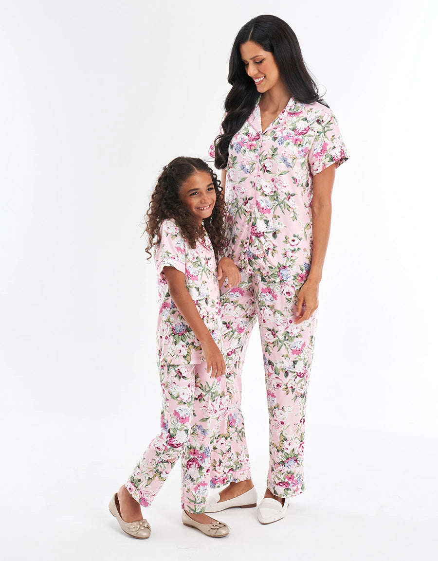 Floral Print Pajama Set