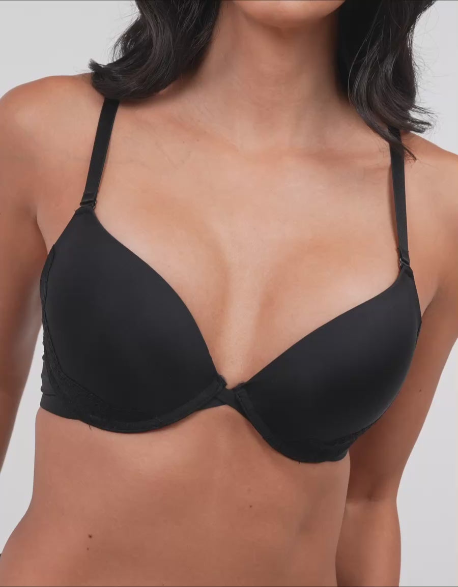 Plunge Push Up Bra