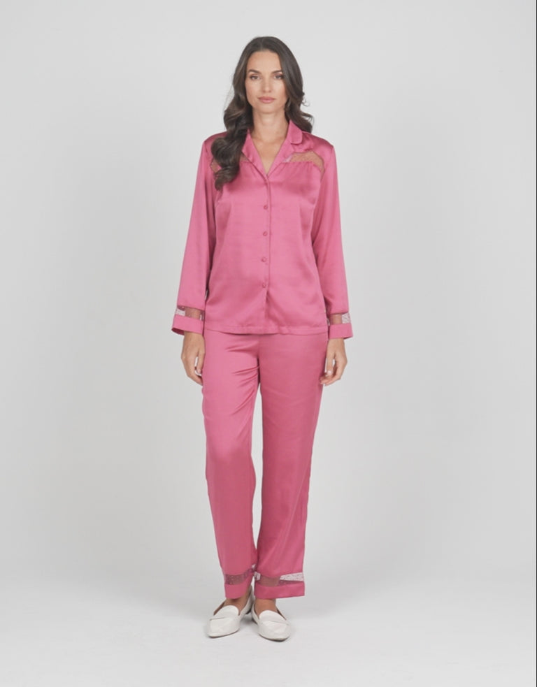 Satin Pajama Set