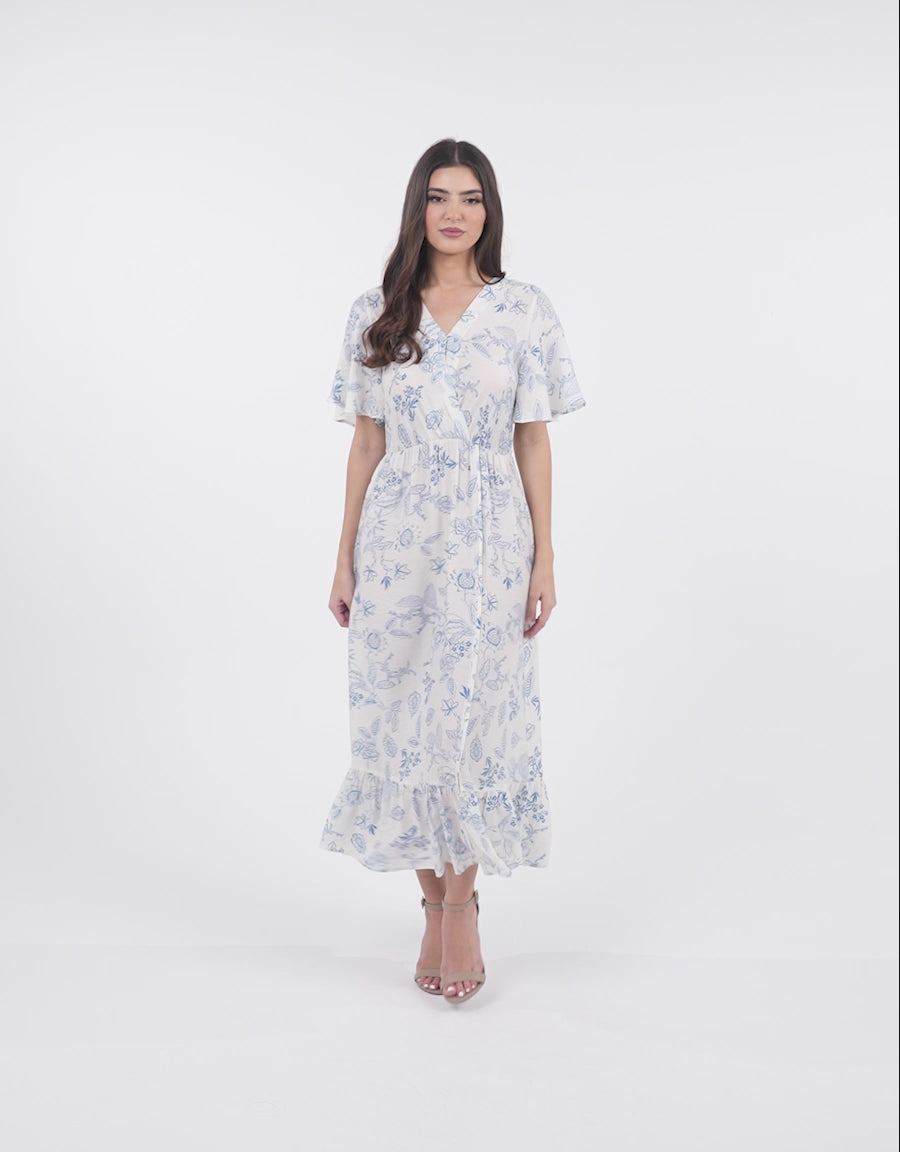 Long Dress in Light Blue