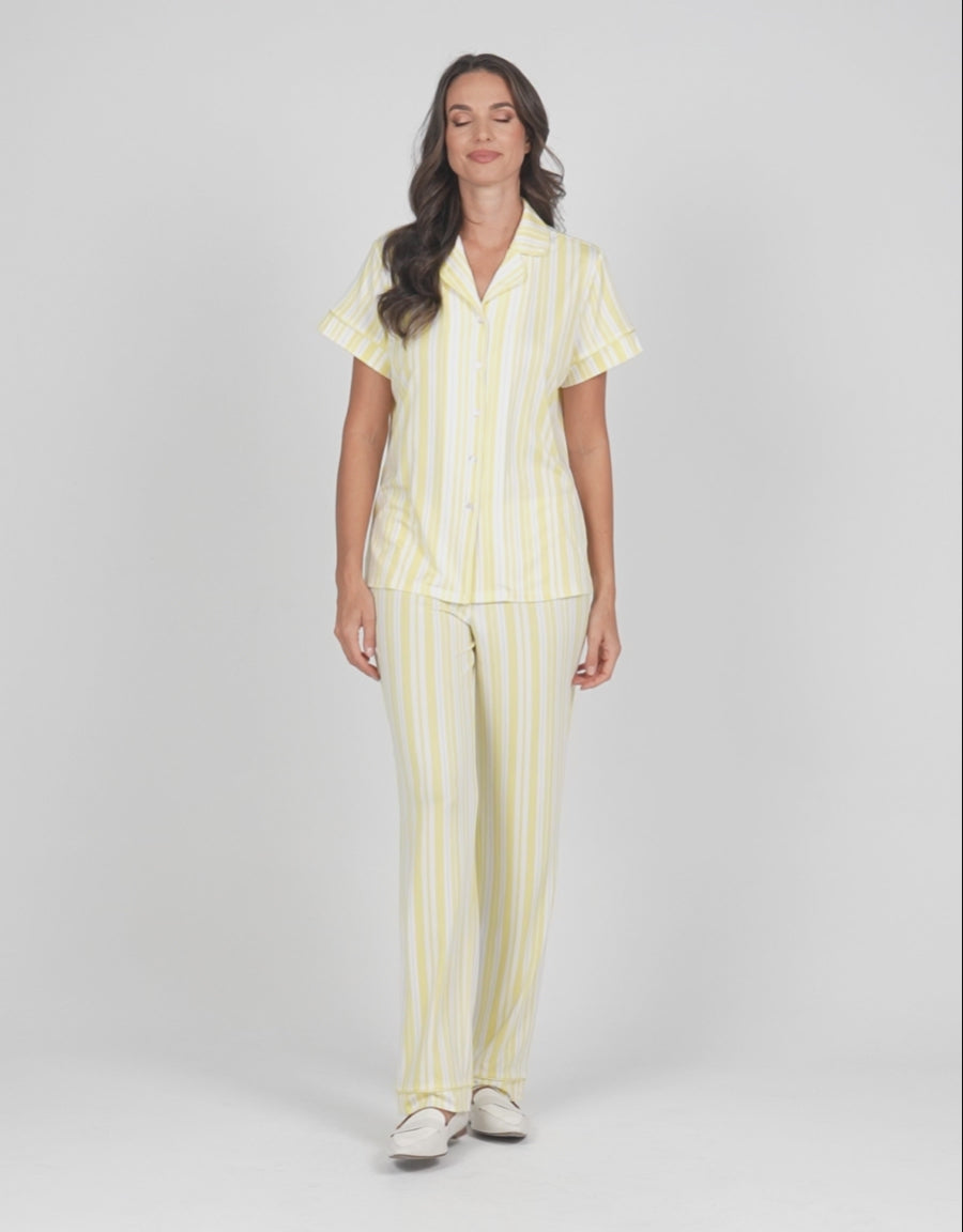 Striped Pajama Set