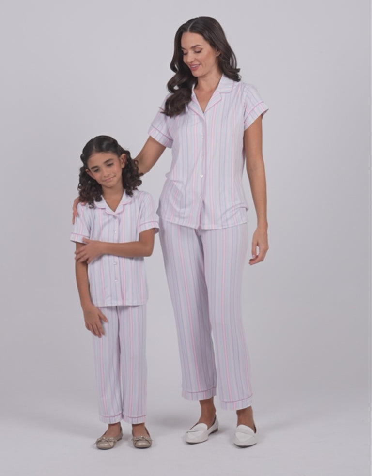 Striped Pajama Set