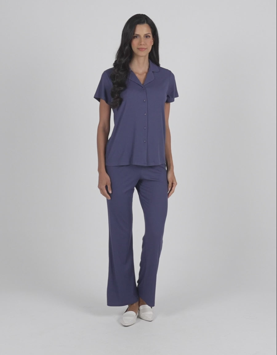 Ribbed Pajama Set