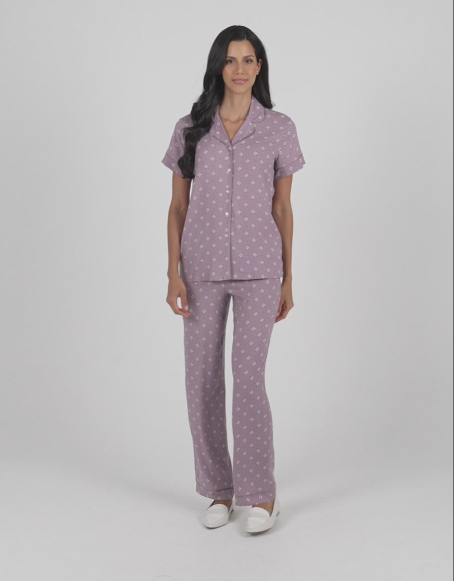 Floral Print Pajama Set