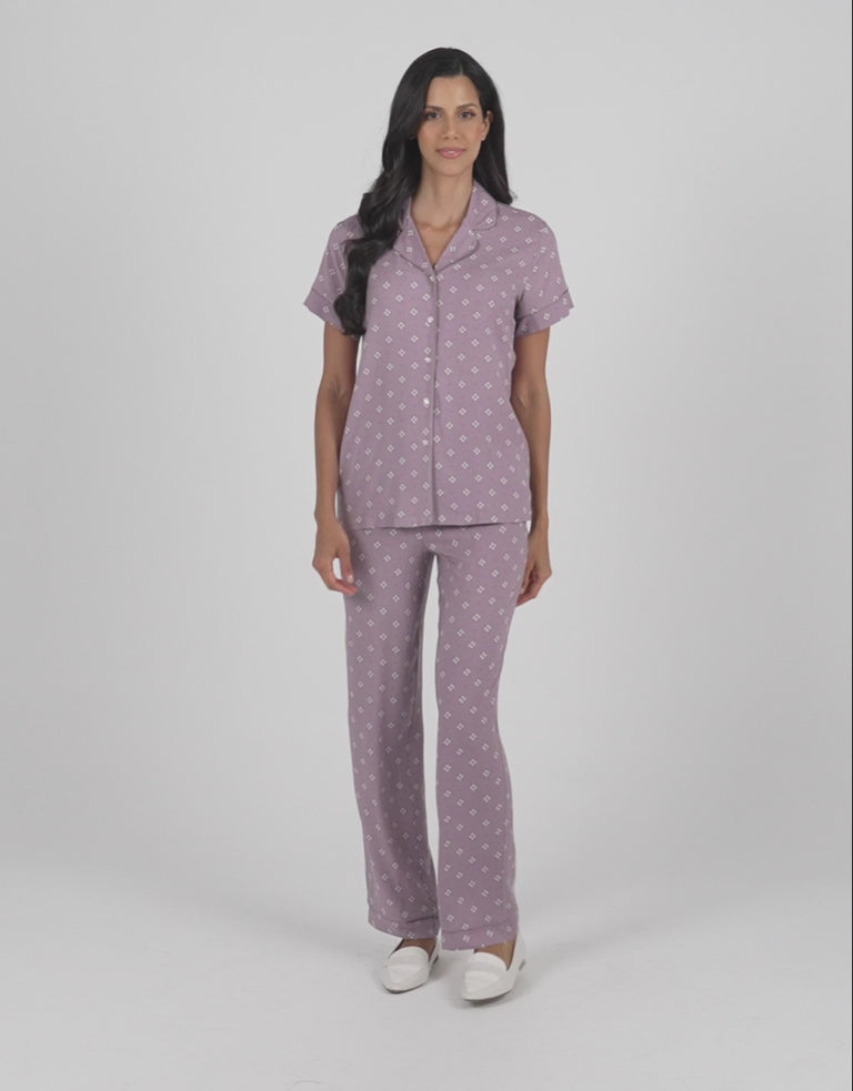 Floral Print Pajama Set