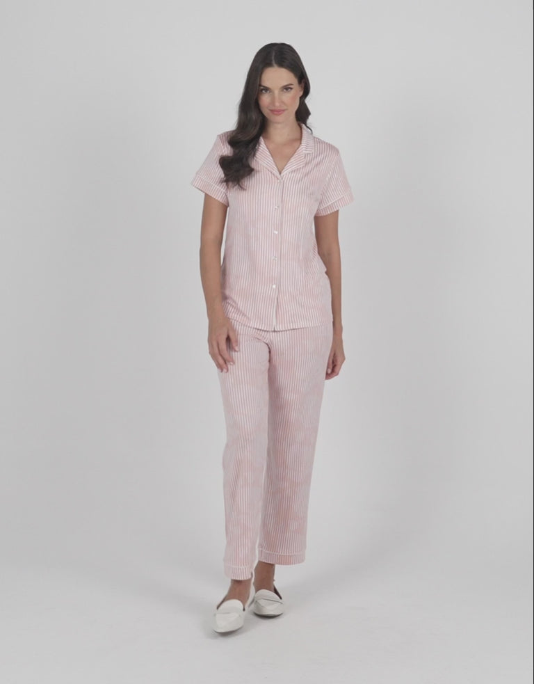 Striped Pajama Set