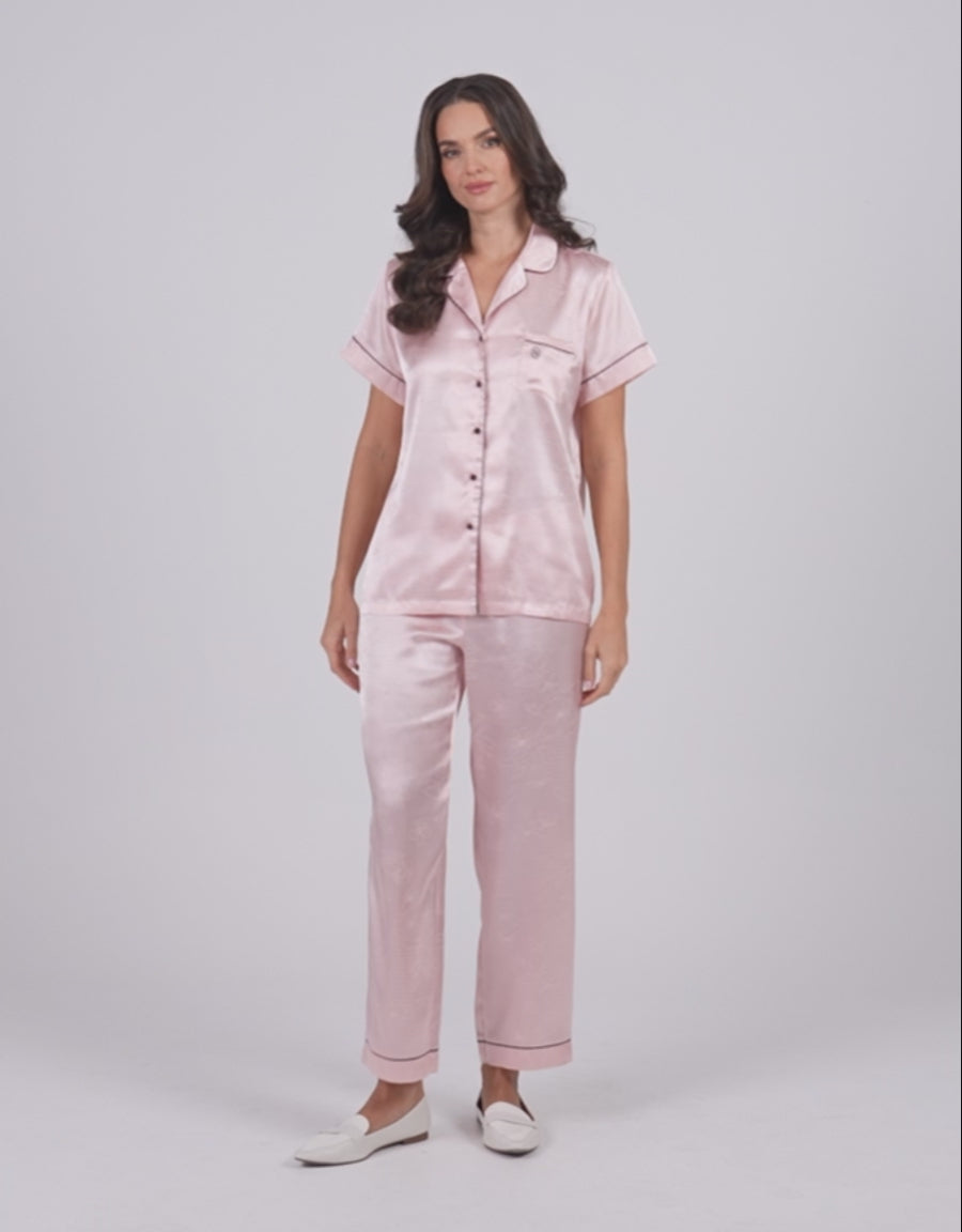 Satin Pajama Set
