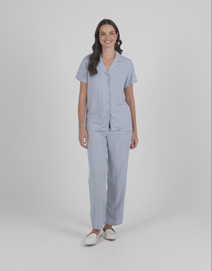 Dobby Pajama Set