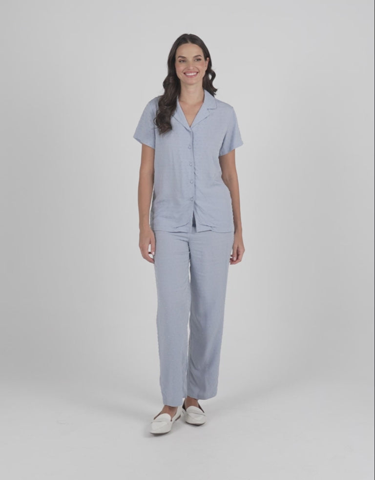Dobby Pajama Set