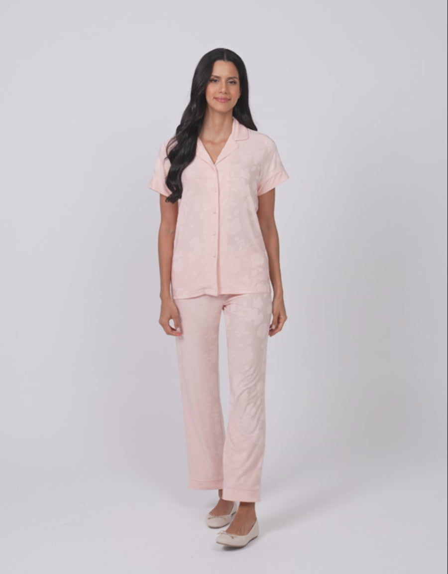 Floral Print Pajama Set