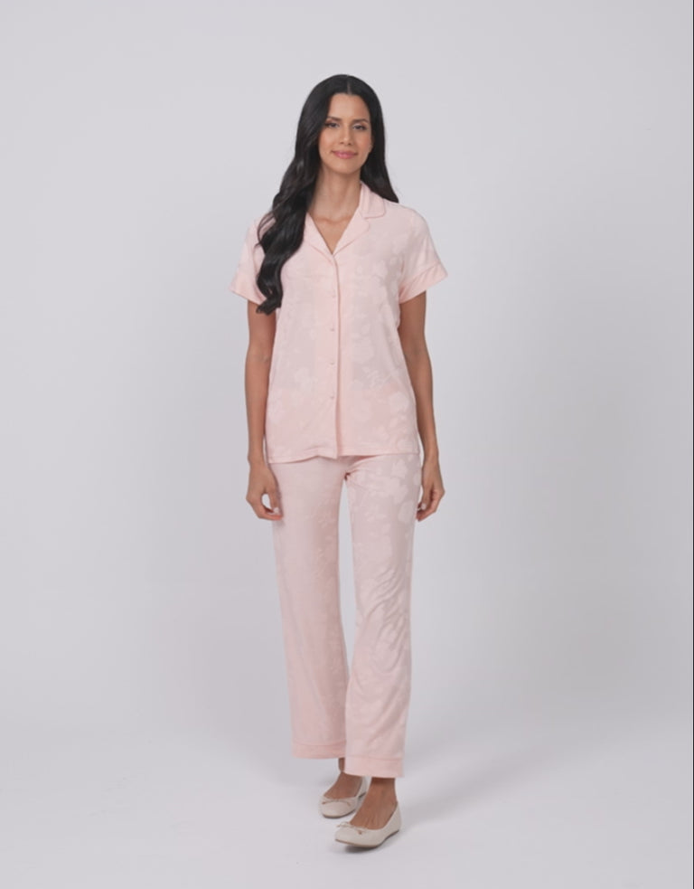 Floral Print Pajama Set