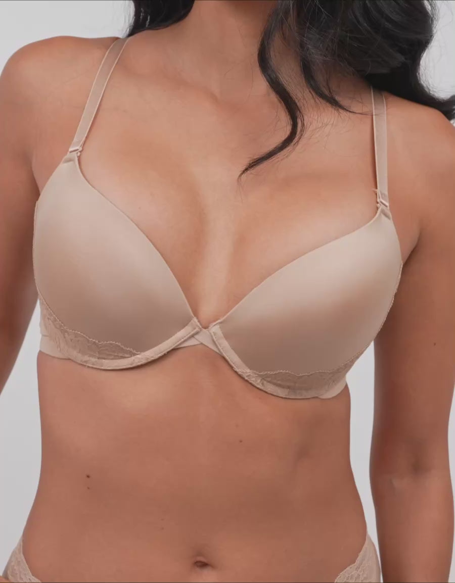 Plunge Push Up Bra