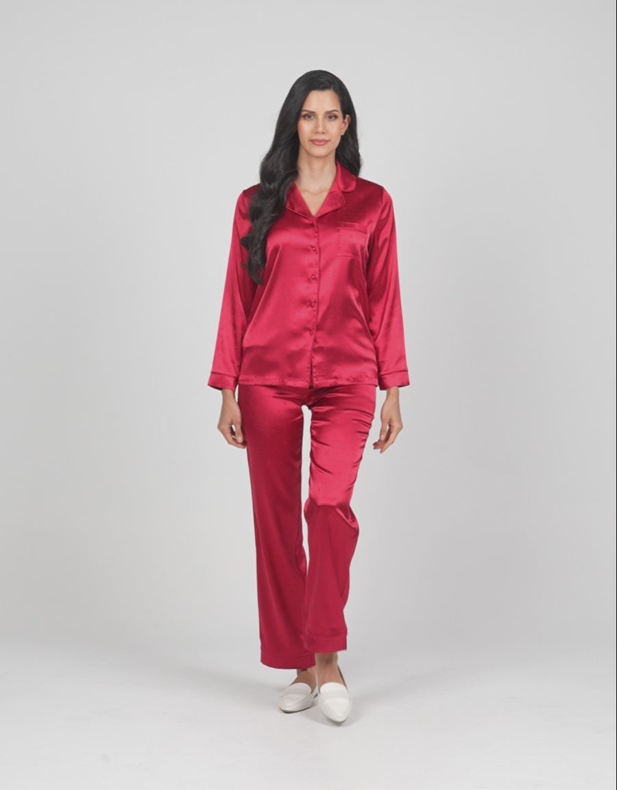 Satin Pajama Set