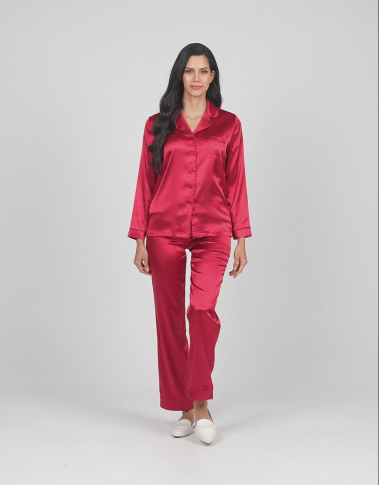 Satin Pajama Set