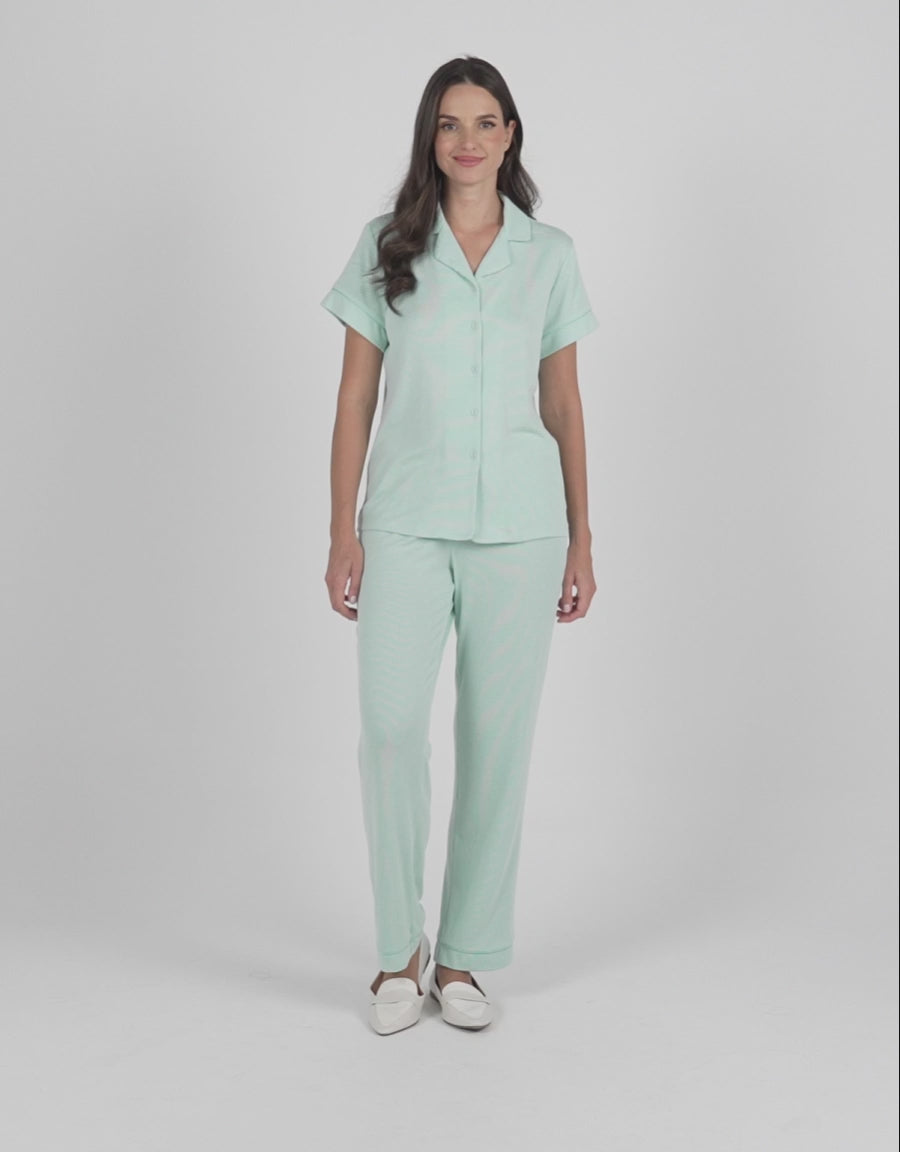 Rib Pajama Set
