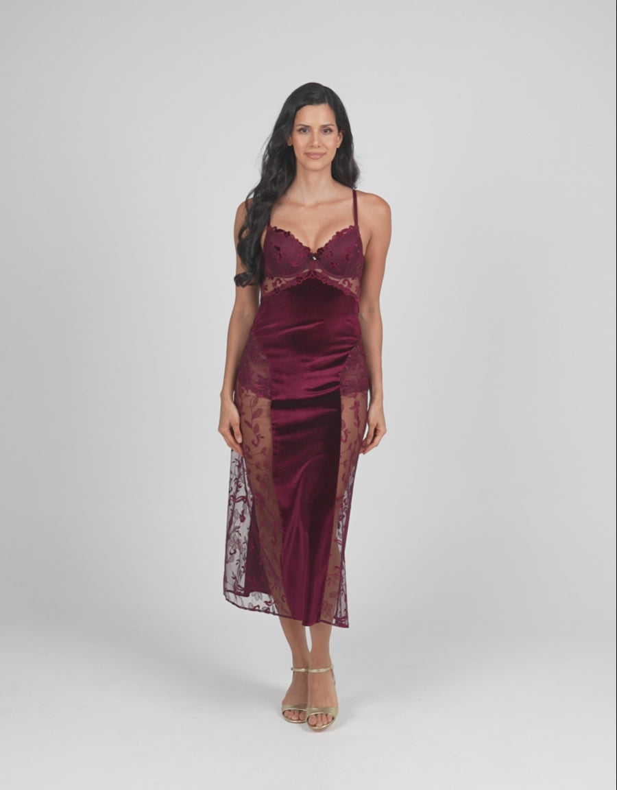 Velvet Long Dress