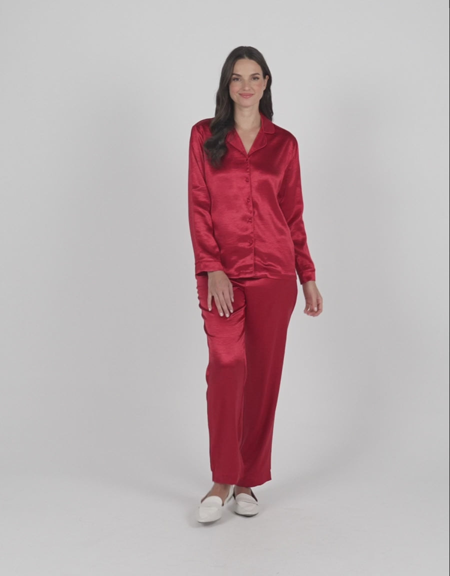 Satin Pajama Set