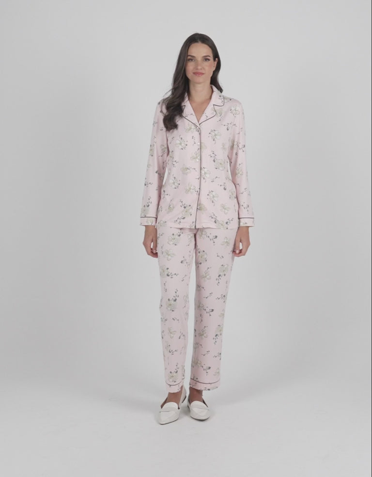 Floral Print Pajama Set