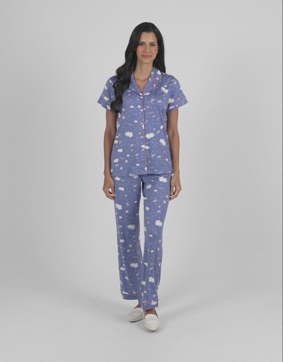 Print Pajama Set