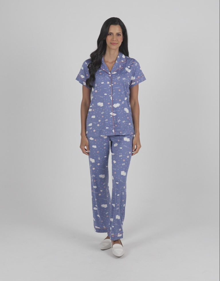 Print Pajama Set