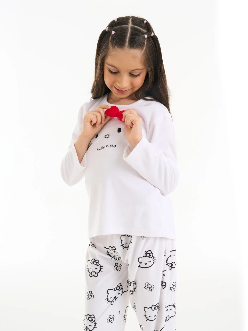 Hello Kitty Fleece Pajama Set