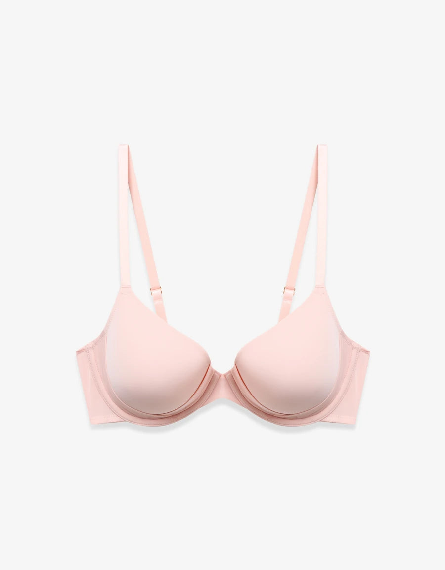 Smooth Microfiber Padded Plunge Bra